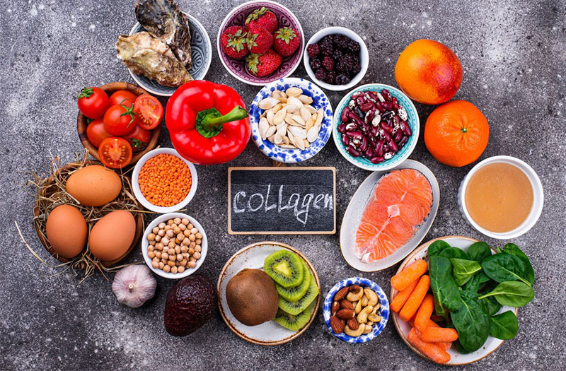 Bổ sung collagen thông qua nhóm thực phẩm hàng ngày 