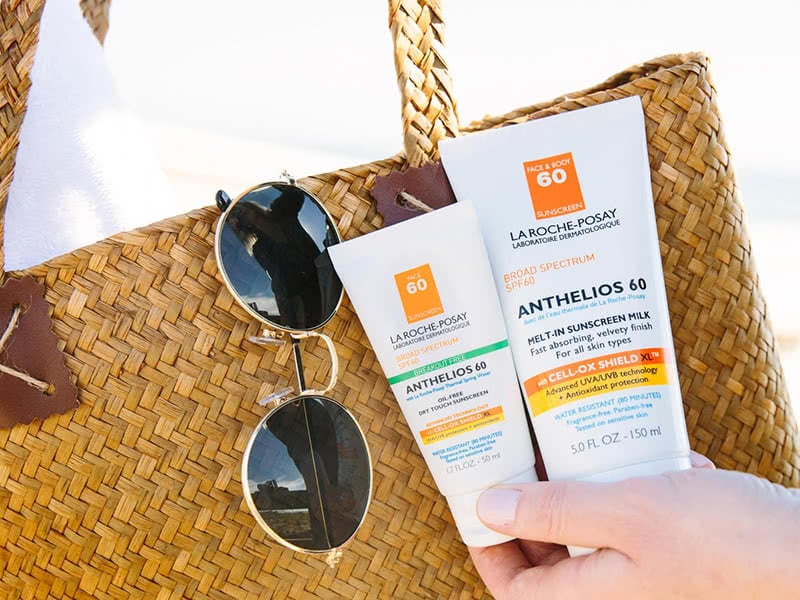La Roche-Posay Anthelios Clear Skin Dry Touch Sunscreen SPF 60 có thể dùng cho da dầu